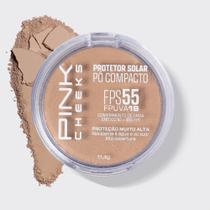 Po Compacto Protetor Solar FPS 55 Pink Cheeks P20 Po Compacto Protetor Solar FPS 55 Pink Cheeks P20