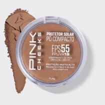 Po Compacto Protetor Solar FPS 55 Pink Cheeks P40 Po Compacto Protetor Solar FPS 55 Pink Cheeks P40
