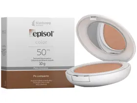 Pó Compacto Protetor Solar Mantecorp Skincare - Episol Color FPS 50