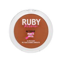 Pó Compacto Ruby Kiss Ultra Blur Retoque Nunca Mais Deep RUC04B