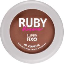Pó Compacto Ruby Kisses Super Fixo Cor 347 9g Pó Compacto Ruby Kisses Super Fixo Cor 347 9g