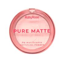 Pó Compacto Ruby Rose Mate HBM402 Pó Compacto Ruby Rose Mate HBM402