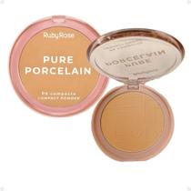 Pó Compacto Ruby Rose Pure Porcelain P40 Hbm401-4