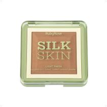 Pó Compacto Ruby Rose Silk Skin Light Finish PC50 HB-M403-5