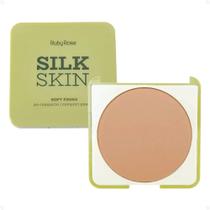 Pó Compacto Ruby Rose Silk Skin Soft Finish Medium 01 HB-T1400-6 Pó Compacto Ruby Rose Silk Skin Soft Finish Medium 01 HB-T1400-6