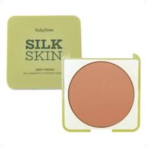 Pó Compacto Ruby Rose Silk Skin Soft Finish Medium 02 HB-T1400-7