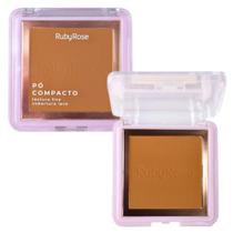 Pó Compacto Ruby Rose Textura Fina Pc60 7,5g