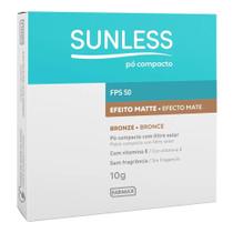 Pó Compacto Sunless Bronze Fps50 10g