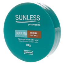 Pó compacto Sunless com FPS 50 Sunless