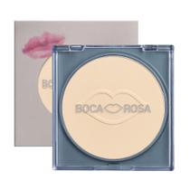 Pó Compacto Translúcido Boca Rosa Ultrafino Leve Cobertura Uniforme Longa Duração