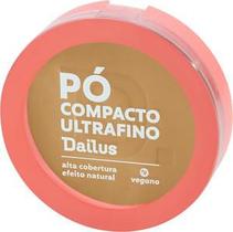 Pó compacto ultrafino vegano d.6 médio dailus 10g