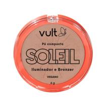 Pó Compacto Vult Soleil Iluminador e Bronzer 6g