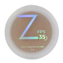 Pó Compacto Zanphy com FPS 35 - Pele protegida e impecável 14gr mel
