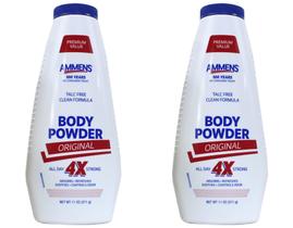 Pó corporal Ammens Original, sem talco, 325 ml, 4 vezes mais forte