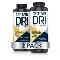 Pó corporal Certain Dri Calamina sem talco 226g x2