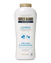 Pó corporal Gold Bond Ultimate Comfort com Aloe 300 ml Pó corporal Gold Bond Ultimate Comfort com Aloe 300 ml