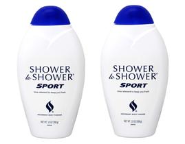 Pó Corporal Shower To Shower Sport 370g Pacote com 2 Pó Corporal Shower To Shower Sport 370g Pacote com 2