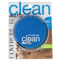 Pó COVERGIRL Clean Matte Tawny 10g testado dermatologicamente