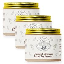 Pó de argila natural Elephant Ghassoul Lava marroquina 600mL