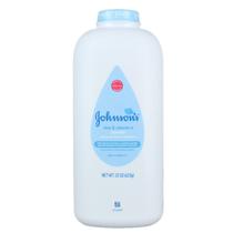 Pó de bebê Johnson's Pure Miln Amido com Aloe e Vitamina E 660 ml