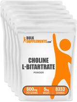 Pó de Bitartrato de Colina BulkSupplements 5kg Sem Glúten 600mg Pó de Bitartrato de Colina BulkSupplements 5kg Sem Glúten 600mg