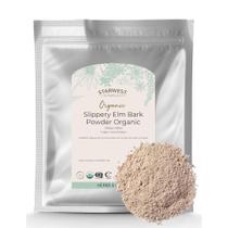 Pó de casca de olmo escorregadio Starwest Botanicals 454g Organic