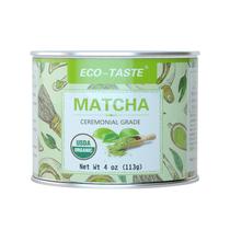 Pó de Chá Verde Matcha Orgânico - Lata de 113g (4oz), 100% Natural e Puro, Grau Cerimonial, Sem Aditivos ou Preenchimentos, Sem OGM Pó de Chá Verde Matcha Orgânico - Lata de 113g (4oz), 100% Natural e Puro, Grau Cerimonial, Sem Aditivos ou Preenchimentos, Sem OGM