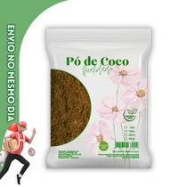 Pó de Coco Lavado 40Lts Plantio Planta Flor Germinação Horta Adubo Organico Orquidea Jardim Natural