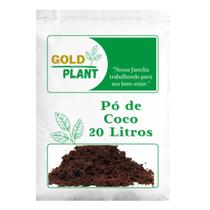 Po de coco para plantio, germinação, cultivo 20 litros - Gold Plant