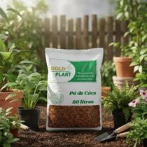 Po de coco para plantio, germinação, cultivo 20 litros - Gold Plant