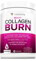 Pó de colágeno hidrolisado para perda de peso Collagen Burn Ultimate Beauty Complex, peptídeos multicolágenos em pó para mulheres com tipos I, II, III V e X para auxiliar na queima de gordura Sem sabor Pó de colágeno hidrolisado para perda de peso Collagen Burn Ultimate Beauty Complex, peptídeos multicolágenos em pó para mulheres com tipos I, II, III V e X para auxiliar na queima de gordura Sem sabor