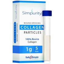 Pó de Colágeno para Curativos Simpurity 1g 5 Frascos