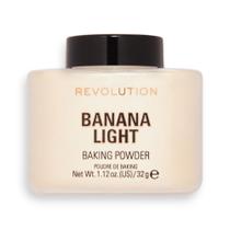 Pó de configuração de maquiagem Revolution Beauty Banana Light 33mL