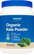 Pó de couve Nutricost Organic 454g, totalmente natural e não transgênico