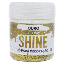 Pó de decoração várias cores 5g shine