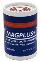 Pó de dente Atom Made MagPlus+ Premium Mint 35g