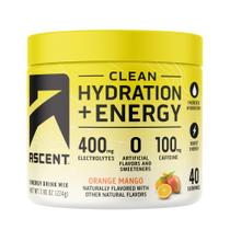 Pó de Eletrólitos Ascent 100 mg de Cafeína 40 porções