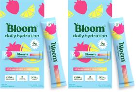 Pó de eletrólitos Bloom Nutrition com colágeno e proteína 5 g Pó de eletrólitos Bloom Nutrition com colágeno e proteína 5 g