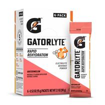 Pó de Eletrólitos Gatorlyte Sabor Melancia 500 ml - 6 Unidades Pó de Eletrólitos Gatorlyte Sabor Melancia 500 ml - 6 Unidades
