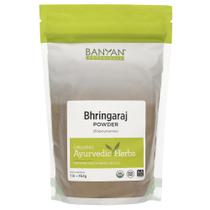Pó de ervas Banyan Botanicals Bhringaraj Eclipta alba 454g Pó de ervas Banyan Botanicals Bhringaraj Eclipta alba 454g