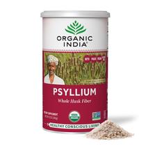 Pó de Ervas De Ervas De Psyllium da Índia Orgânica - Fibra de Casca Integral, Eliminação Saudável, Keto Friendly, Vegan, Sem Glúten, Orgânico Certificado pelo USDA, Não-OGM, Fonte de Fibra Solúvel & Insolúvel - 12 oz Recipiente