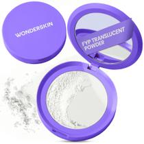 Pó de fixação Wonderskin FYP Filter em pó translúcido Pó de fixação Wonderskin FYP Filter em pó translúcido