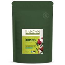 Pó de hibisco Banyan Botanicals 454g orgânico vegano Pó de hibisco Banyan Botanicals 454g orgânico vegano