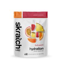 Pó de hidratação Skratch Labs Sport Drink Fruit Punch 60 porções Pó de hidratação Skratch Labs Sport Drink Fruit Punch 60 porções