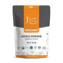 Pó de Índigo Just Jaivik 100% Orgânico 227 g para Tintura Capilar Pó de Índigo Just Jaivik 100% Orgânico 227 g para Tintura Capilar