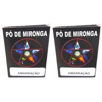 Pó De Mironga Amarração Kit 2 Und Ritual Magia Atrativo