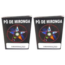 Pó De Mironga Amarração Original Ritual Umbanda Amor Sedução Paixão Kit 2 Und