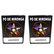 Pó de Mironga Andorinha Ritual Umbanda Macumba Magia Feitiço Simpatia Kit 2 Und