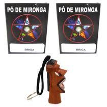Pó de Mironga Briga Original Ritual Umbanda Feitiço Magia Destruição Casal Rival Kit