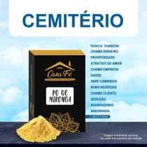 Pó de mironga cemitério 15g - casa fé